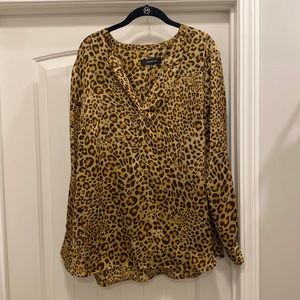 Cheetah print top